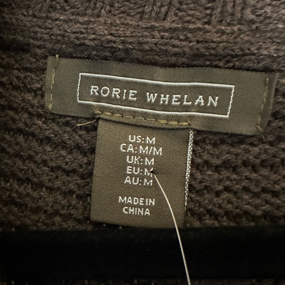 Rorie Whelan Women's Brown Cardigan Sweater